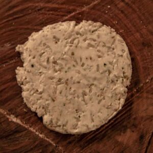 Hamburguesa de poroto blanco y amapola (4 Unidades)